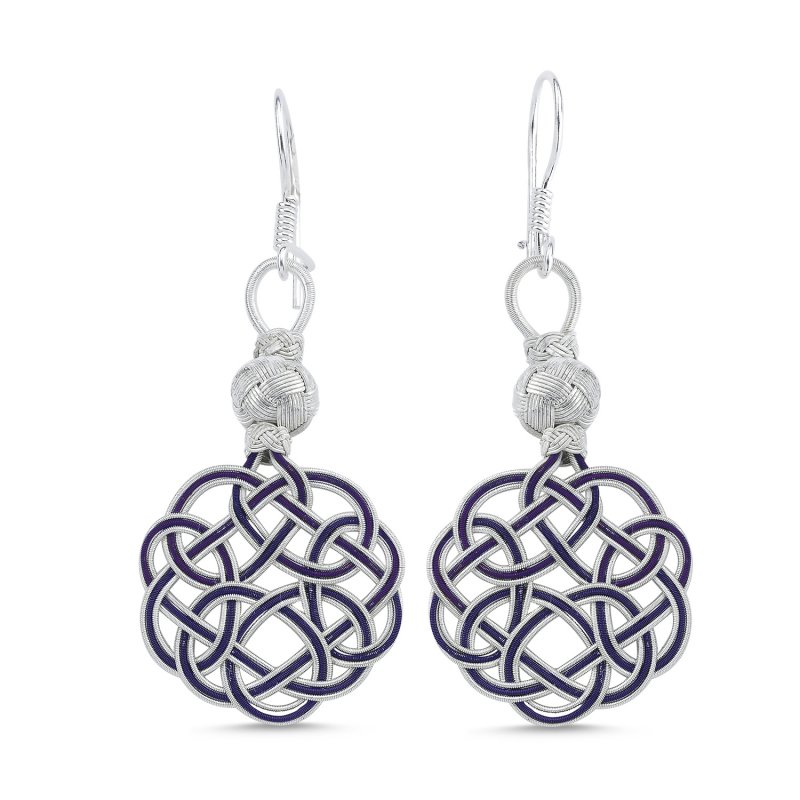 Kazaz Hand Knitted Earrings - E14560