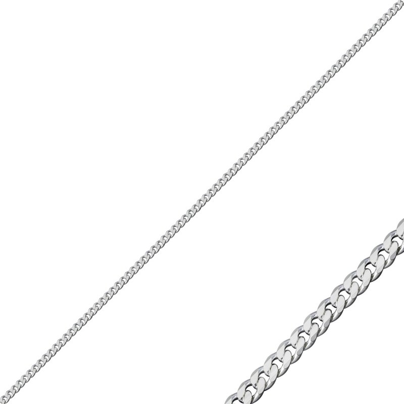 80 Micron Curb Chain Necklace - CH02011