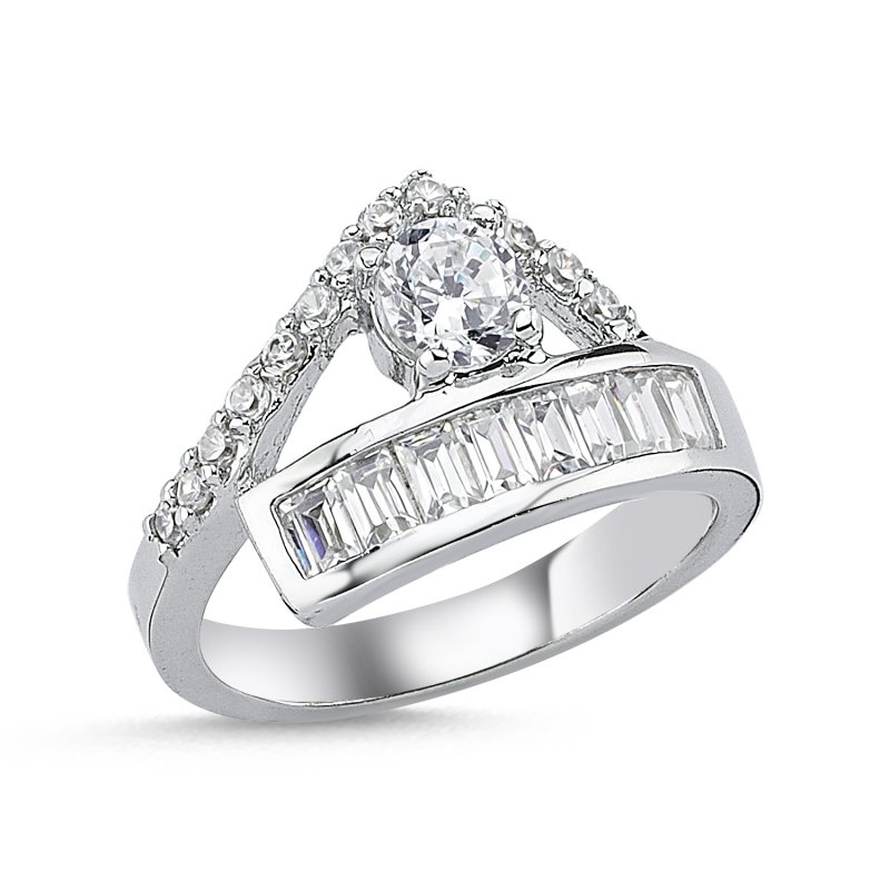 Baguette CZ Ring - R00264