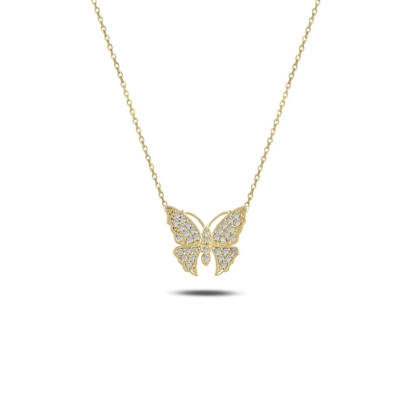 CZ Butterfly Earrings - N81935