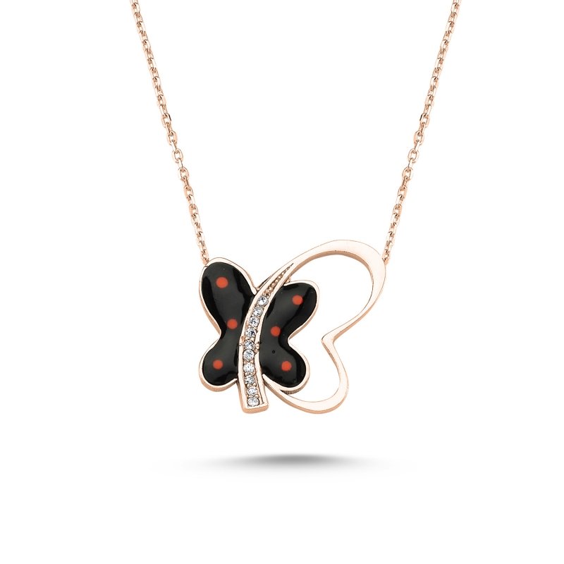 Butterfly CZ Necklace - N82195
