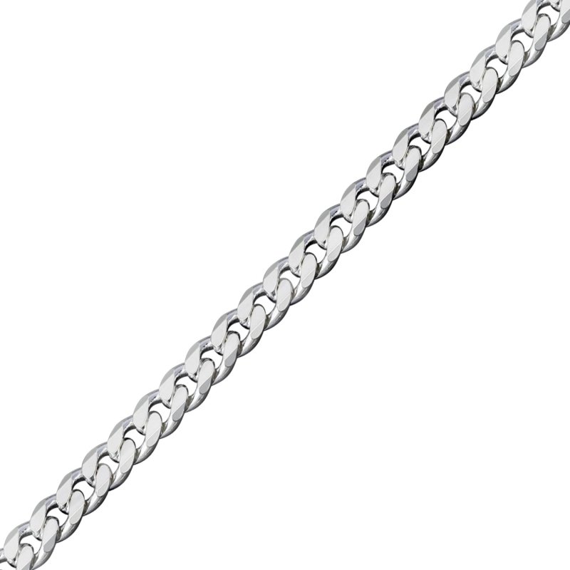 300 Micron Curb Chain Bracelet - CH82375