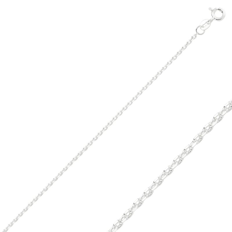 60 Micron Diamond Cut Forzentina Chain Necklace - CH82660