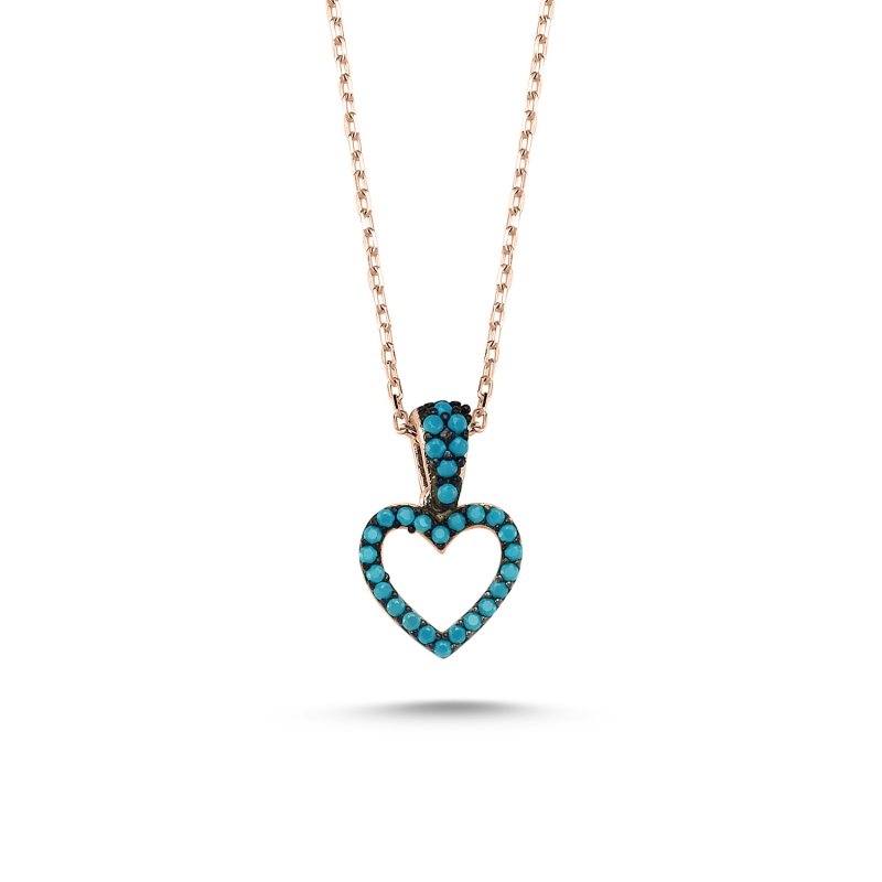 Heart CZ Necklace - N82870