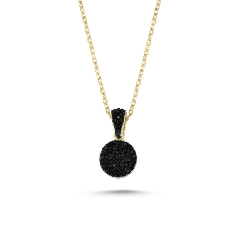 Round CZ Necklace - N82879