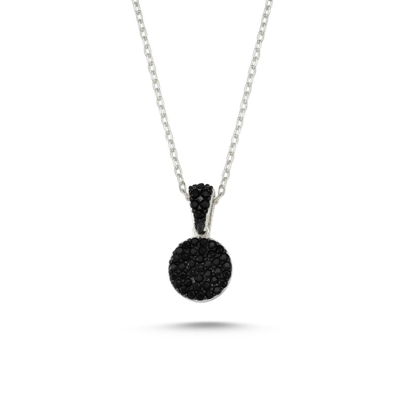 Round CZ Necklace - N82879
