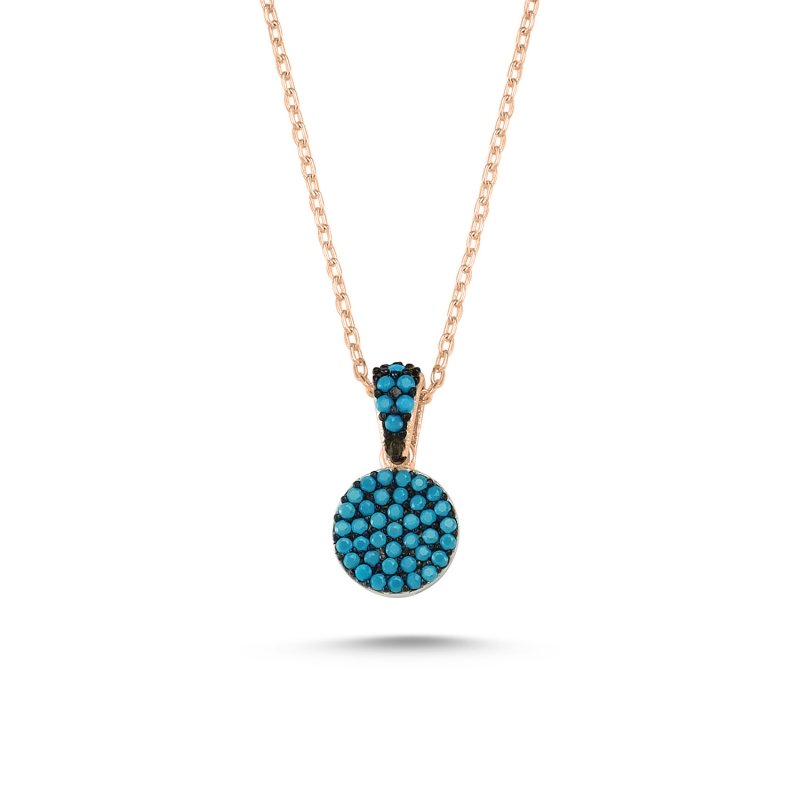 CZ Round Necklace - N82880