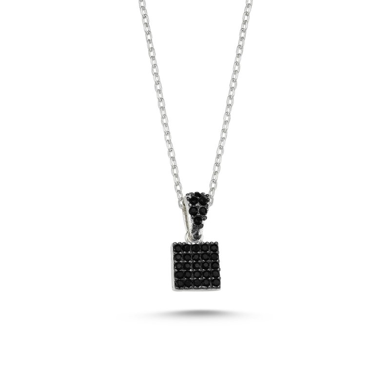 Square CZ Necklace - N82881