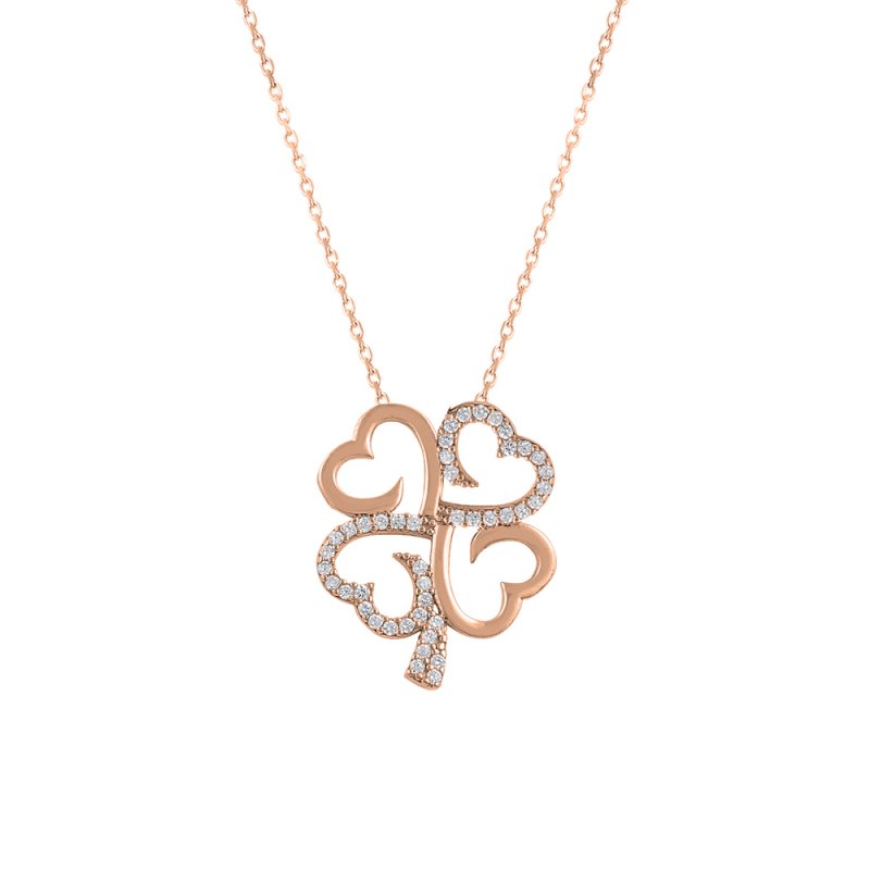 Heart & Clover Necklace - N82963