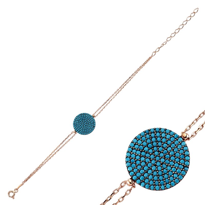 Nano CZ Round Bracelet - N83068