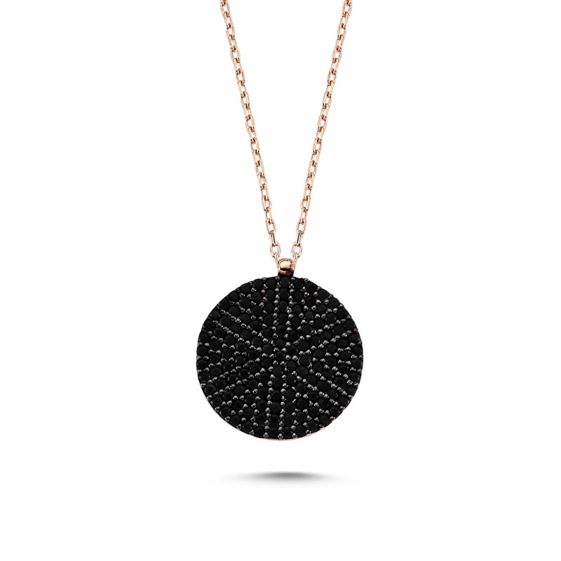 Round CZ Necklace - N83069