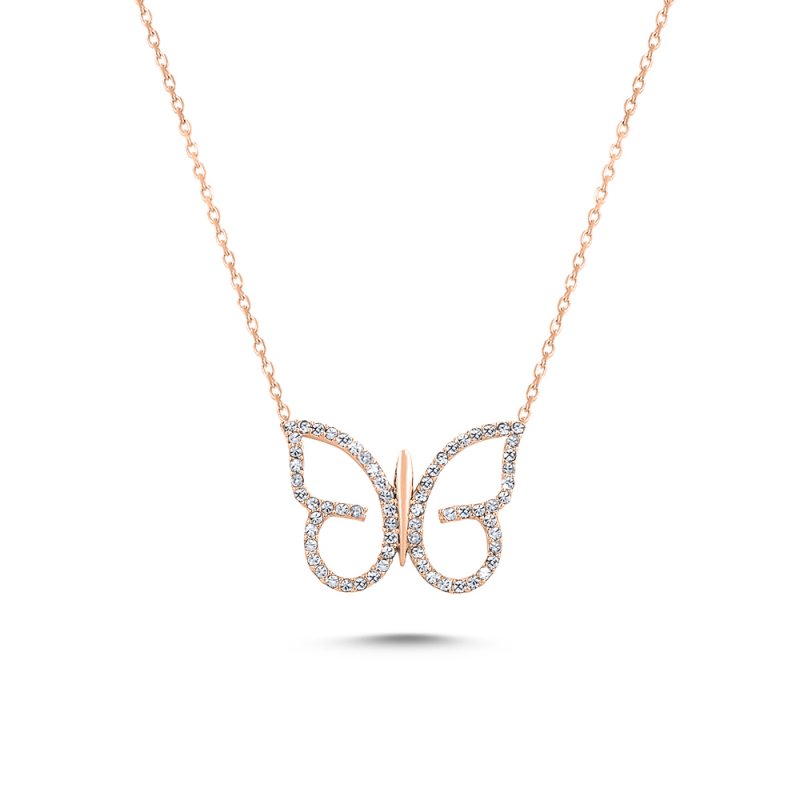 CZ Butterfly Earrings - N83080