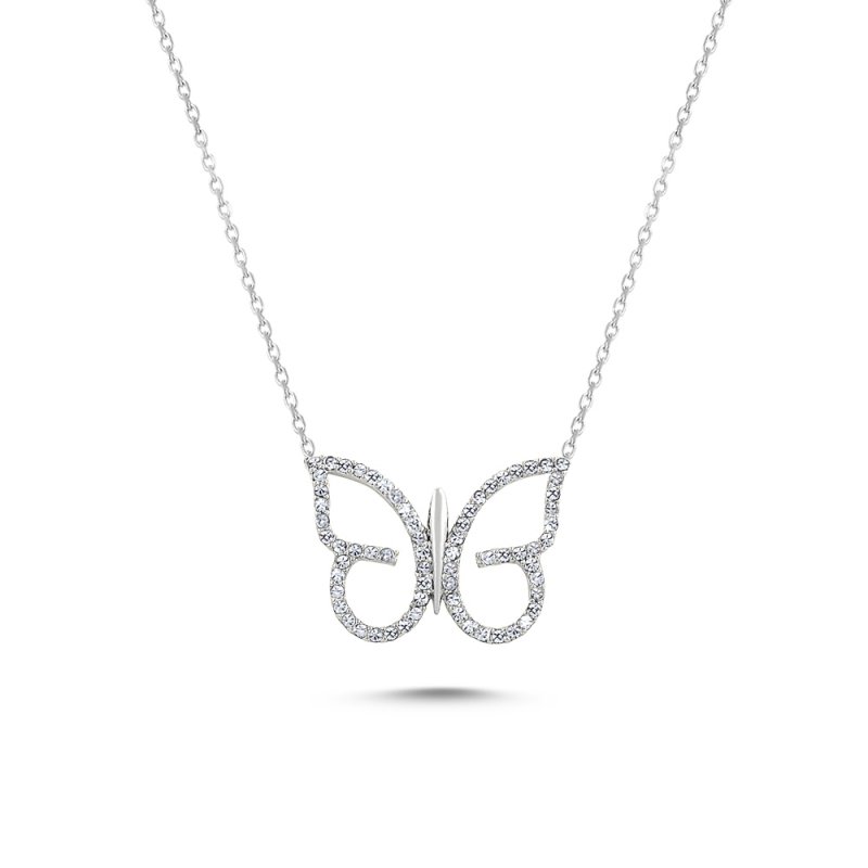 CZ Butterfly Earrings - N83080