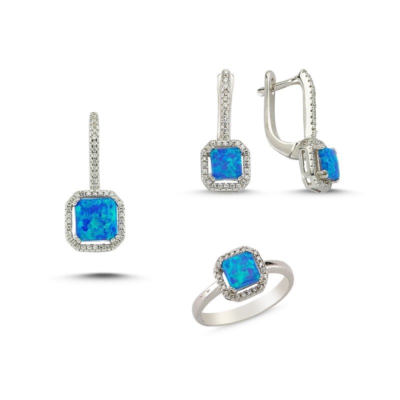 CZ Opal Set - S83105