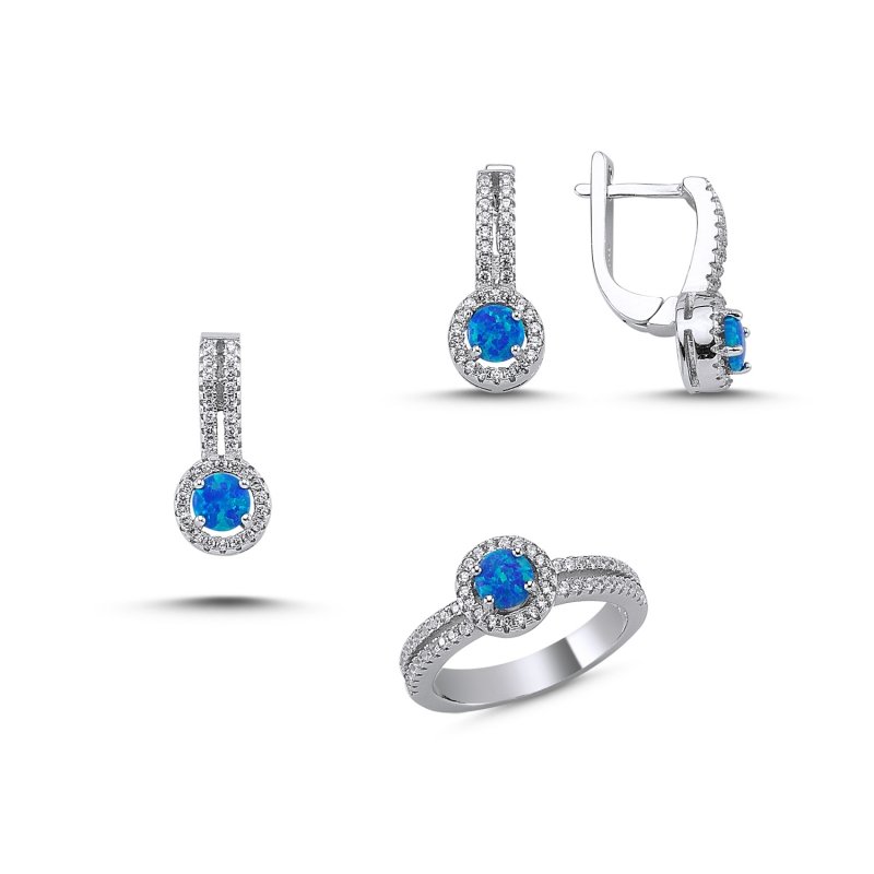 CZ Opal Set - S83110