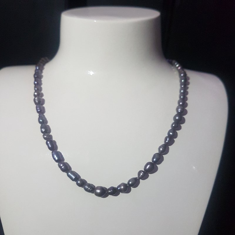 Black Pearl Necklace - N83172