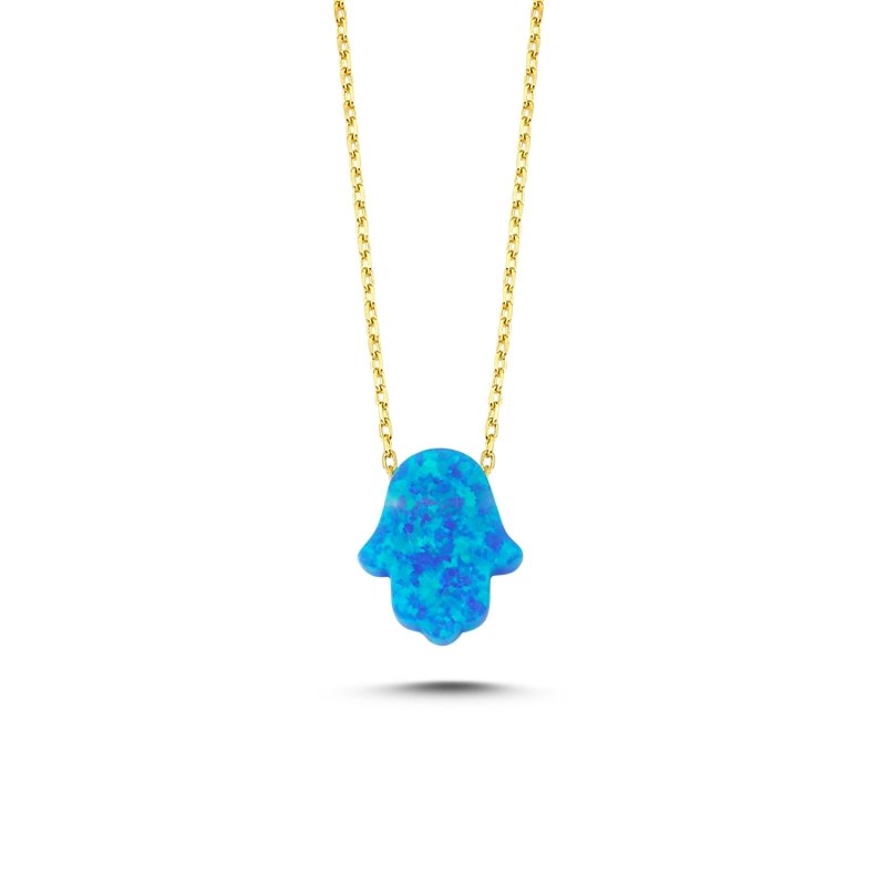Opal Hamsa Necklace - N83358