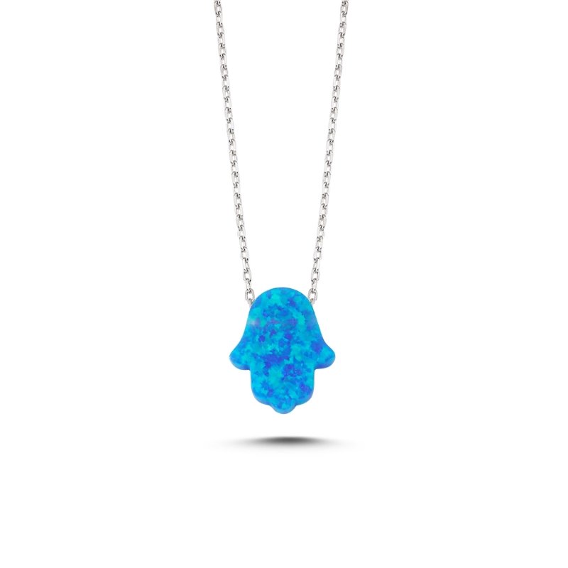 Opal Hamsa Necklace - N83358