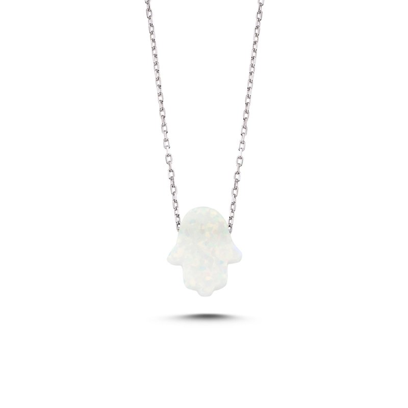 Opal Hamsa Necklace - N83359