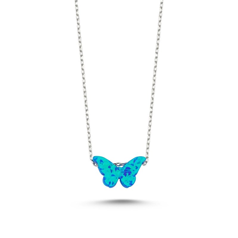 Opal Butterfly Necklace - N83360