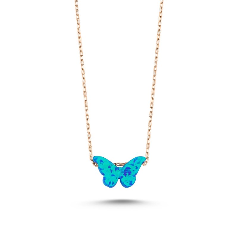 Opal Butterfly Necklace - N83360