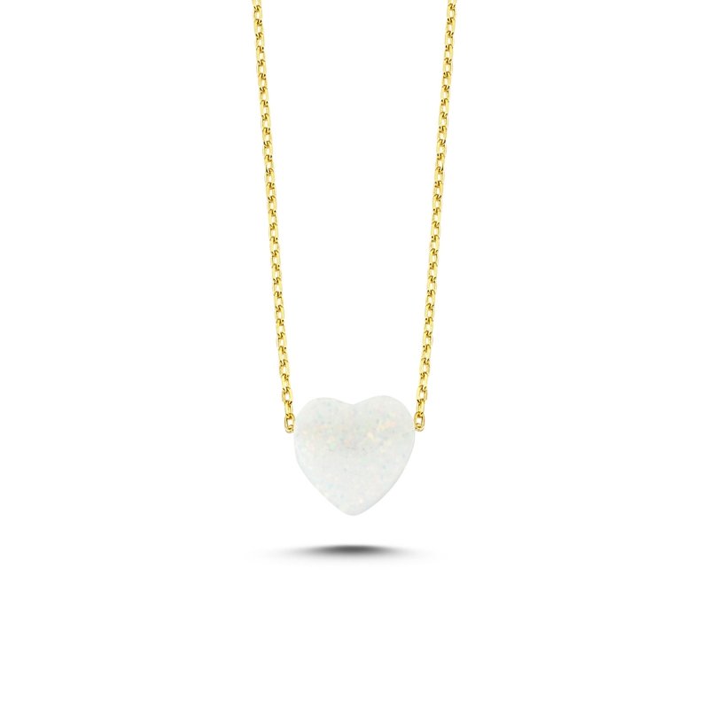 Heart Opal Necklace - N83362
