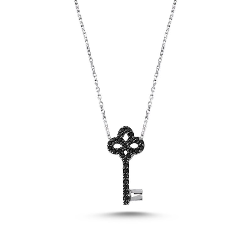 CZ Key Necklace - N83672