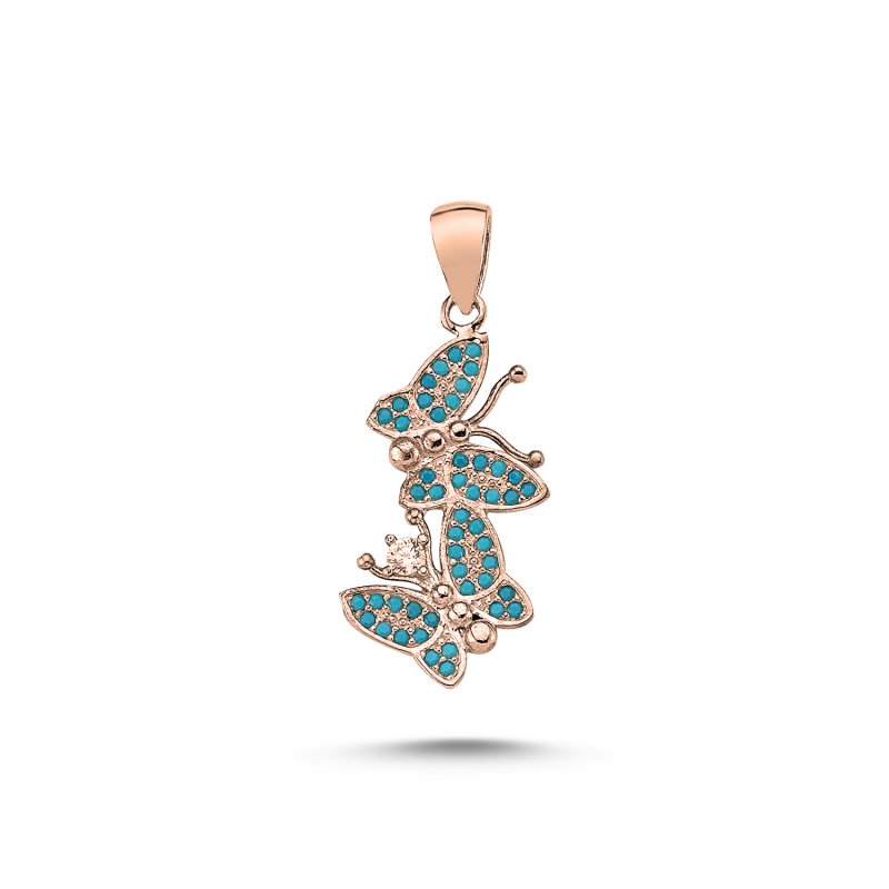 Nano CZ Butterfly Pendant - P83710