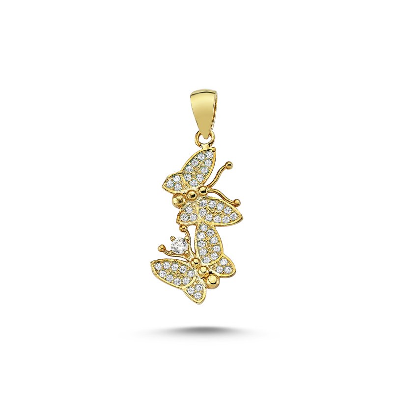 CZ Butterfly Pendant - P83711