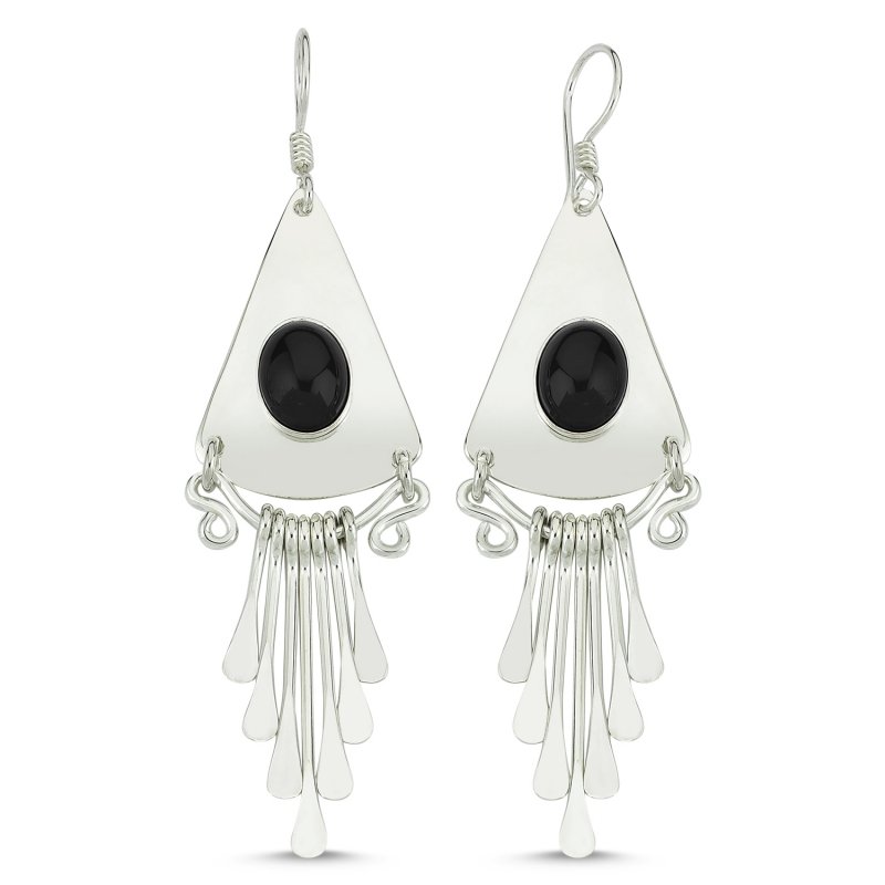 Onyx Stone Handmade Earrings - E83927