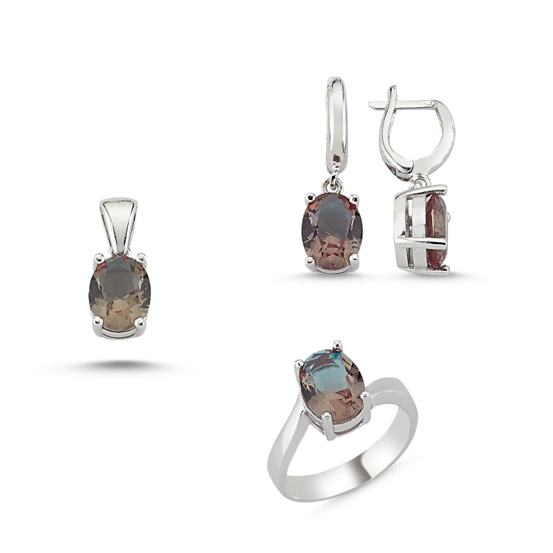 Oval Cut Zultanite Set - S84048
