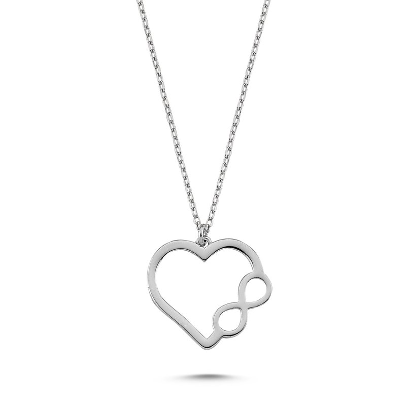 Heart & Infinity Necklace - N84073