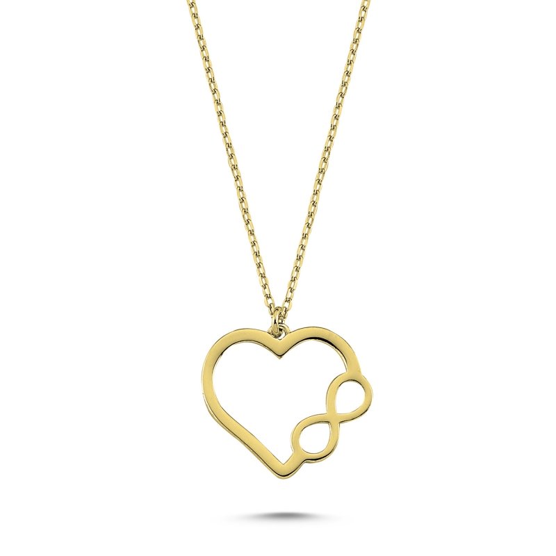 Heart & Infinity Necklace - N84073