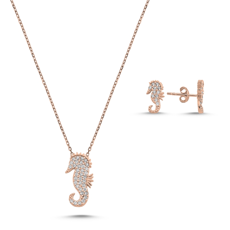 CZ Seahorse Set - S84191