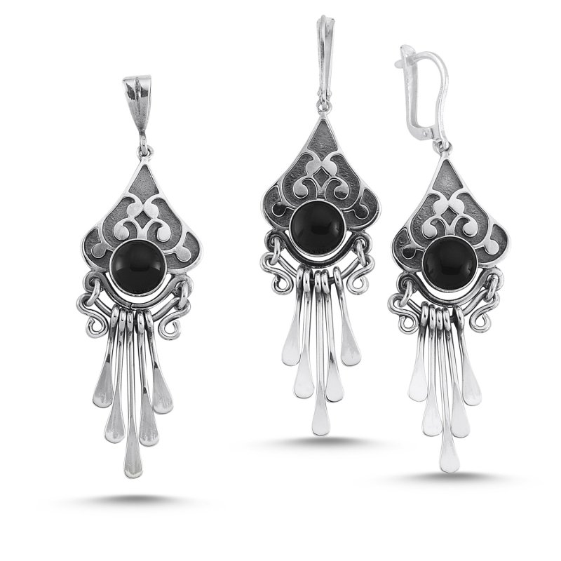 Onyx Stone Handmade Set - S84359