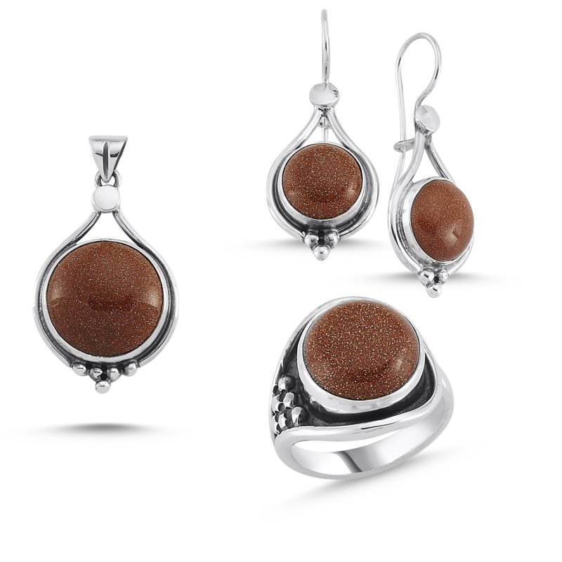 Goldstone Handmade Set  - S84378