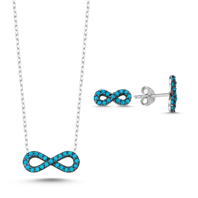 Nano Turquoise Infinity Set - S84456