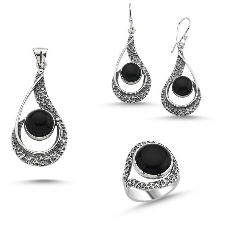 Onyx Stone Handmade Set - S84495