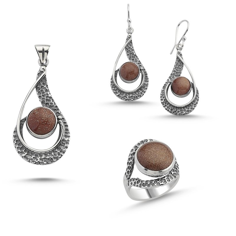 Goldstone Handmade Set - S84499