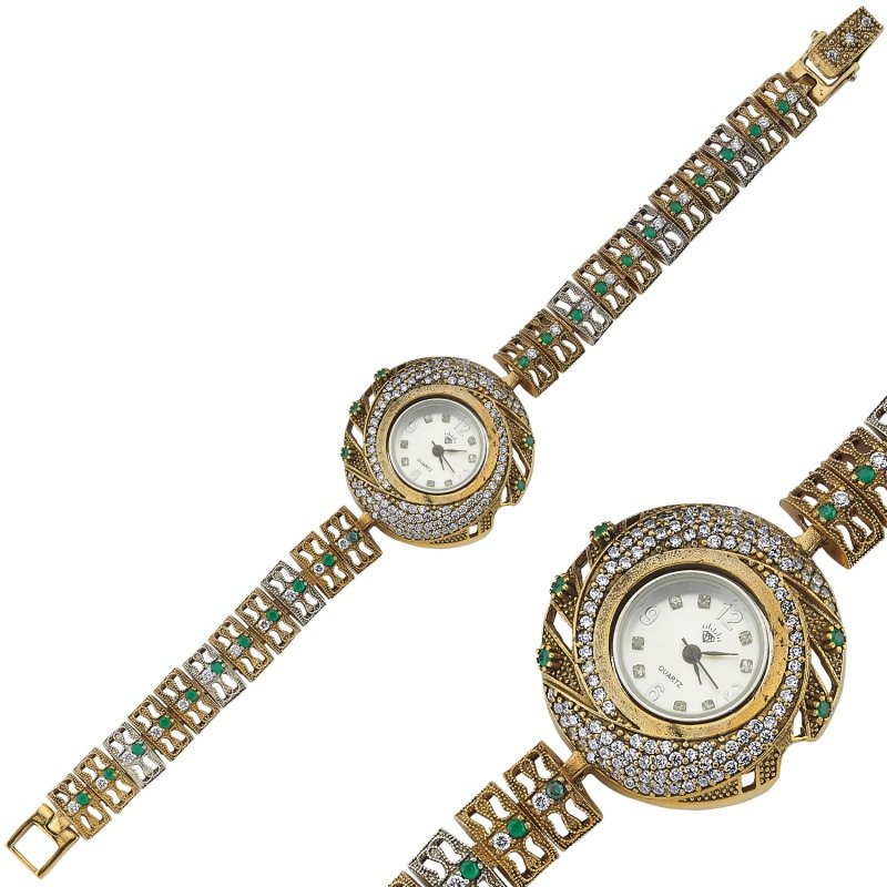 CZ Ottoman Style Wristwatch - SW84605