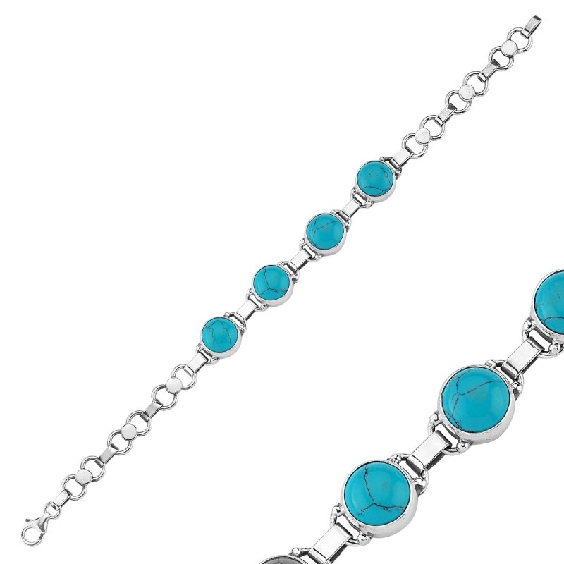 Turquoise Handmade Bracelet - B84633