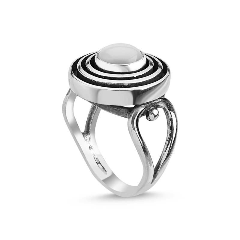 Mother of Pearl Handmade Ring - R84672