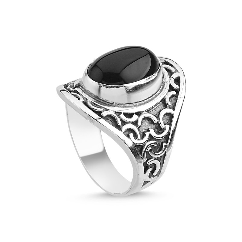 Onyx Handmade Ring - R84687
