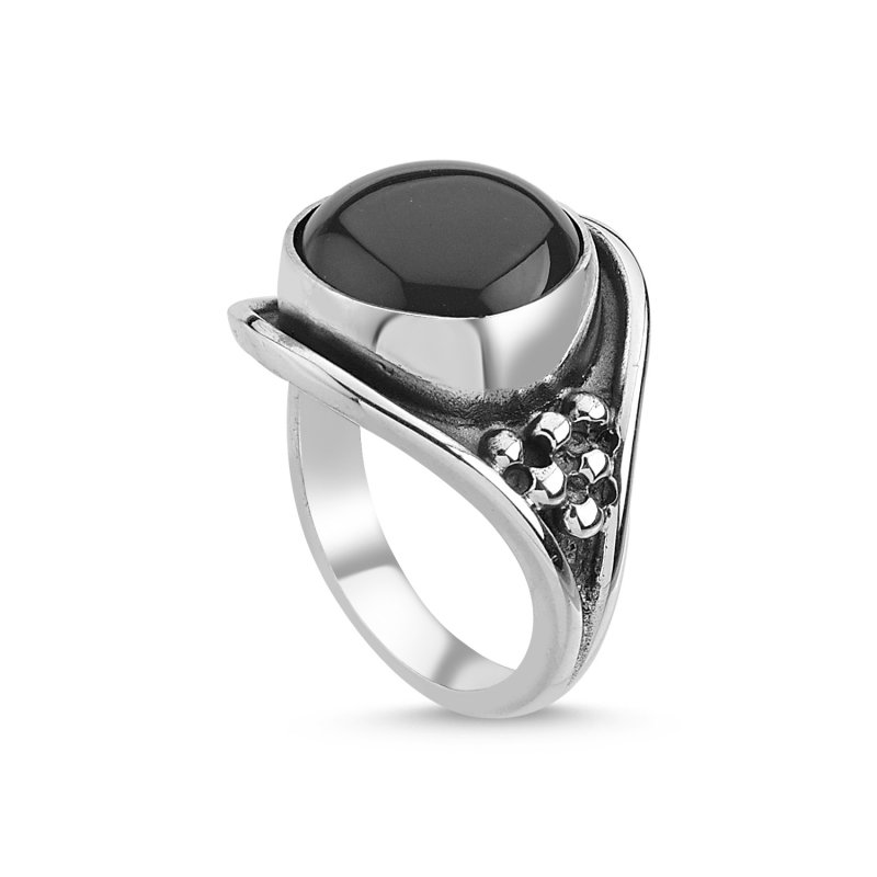 Onyx Handmade Ring - R84713