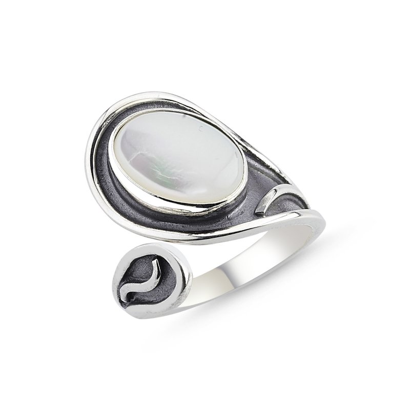 Mother of Pearl Handmade Ring - R84737