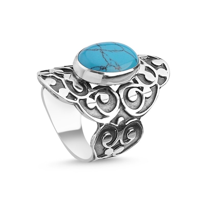 Turquoise Handmade Ring - R84751
