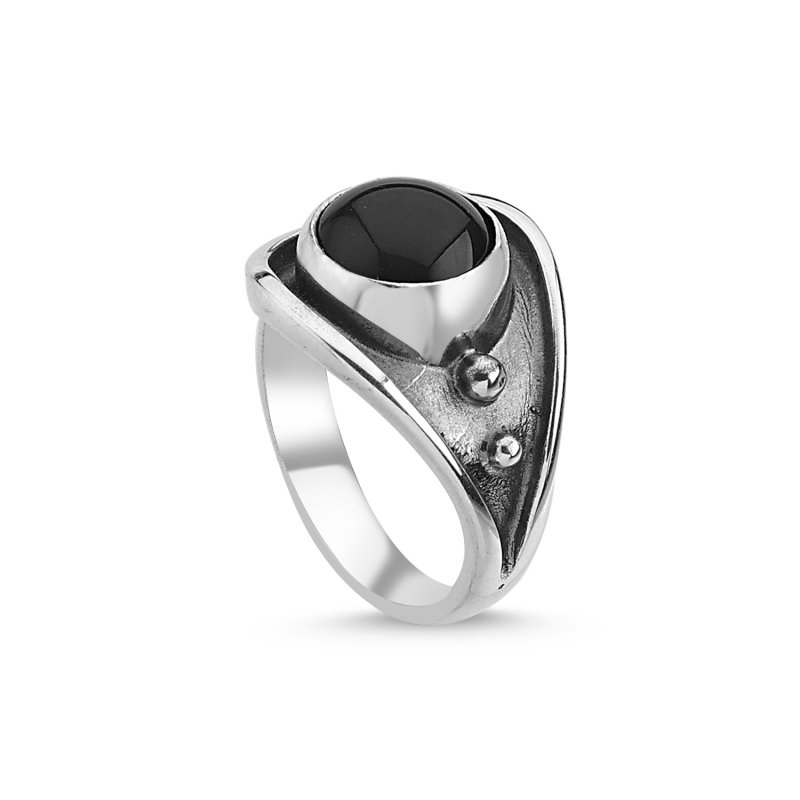 Onyx Handmade Ring - R84763