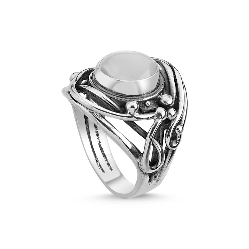 Mother of Pearl Handmade Ring - R84775