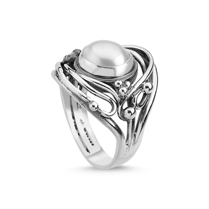 Pearl Handmade Ring - R84777