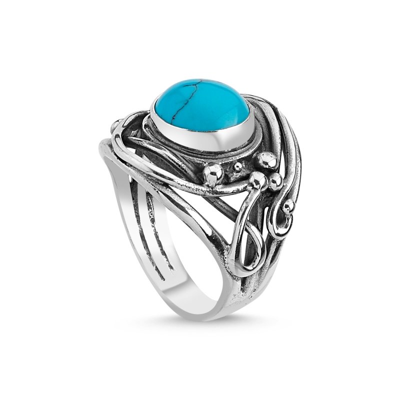 Turquoise Handmade Ring - R84781